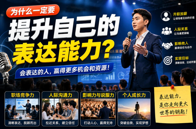 付费文章:为什么一定要提升自己的表达能力?